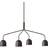 GUBI Howard Dark Gray Pendant Lamp 133.6cm