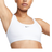 NIKE Swoosh Light Support Women's Non Padded Sports Bra - White/Black