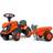 Falk Kubota Tractor with Trailer Shovel & Rake Included