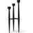 Spring Copenhagen Apollo Black Candlestick 32cm