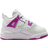 NIKE Air Jordan 4 Retro TD - White/Hyper Violet