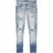 Amiri MX1 Dragon Lunar New Year Ripped & Patched Jeans - Vintage Indigo