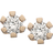 Scrouples Vida Earrings 0.15ct - Gold/Diamonds