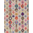 vidaXL Area Rug Multifärgad, Vit, Blå 190x300cm