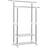 Songmics Steel-Coated Iron Tube White Shoe Rack 154x172cm