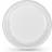 Algon - Flat tallrik 17cm 10st