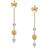 Christ Earrings - Gold/White Gold