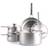 Merten & Storck Tri-Ply Stainless Steel Cookware Set with lid 8 Parts