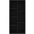 vidaXL 801108 Black Book Shelf 106cm