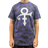 Prince White Love Symbol Dip Dye Design Unisex T-shirt - Purple