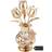Decorative Butterfly Flower Ornament Clear Crystal Vase 10.2cm
