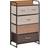 Homcom 3-Tier Storage Organizer Multicoloured Chest of Drawer 58x99cm