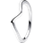 Pandora Polished Wave Ring - Silver