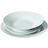 Dunelm White Rim Dinner Set 12pcs