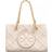 Tory Burch Mini Fleming Soft Chain Tote - New Cream