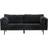 Venture Home Boom Black Sofa 201cm 2 personers
