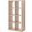 IKEA Kallax White Stained Oak Effect Shelf
