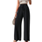 Shein SHEIN VCAY Paperbag Waist Wide Leg Pants