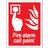 Stewart Superior Fire Alarm Call Point Self Adhesive Sign