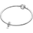 Pandora Family Always Pavé Clip Charm - Silver/Transparent