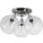 Belid P2010 Gloria Chrome/Clear Takplafond ∅ 33cm