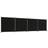 vidaXL 350285 Black Rumsavdelare 4st