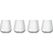 Luigi Bormioli Optica Drikkeglas 45cl 4stk