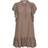 Co'Couture Tora Frill Dress - Walnut