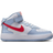 Nike Air Force 1 Mid EasyOn GS - Light Armoury Blue/White/Bright Crimson