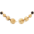 Edblad Peak Sparkle Studs - Gold/Black