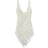 Shein Swim Oasis Fringe Hem Crochet Cover Up