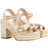 River Island Platform Espadrille - Gold