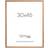 Focus Rock Oak Veneer Ramme 30x45cm