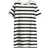 H&M Cotton T-shirt Dress - White/Black Striped