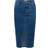 Only Curvy Denim Skirt - Blue/Medium Blue Denim