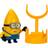 Despicable Me Despicable Me 4 Mega Minion Action Figure Gus 10 cm