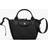 Longchamp Energy Tote Uld Taske Med Lynlås - Sort