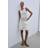 H&M Ladies Beige Linen-blend pull-on shorts