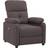 vidaXL Fabric Dark Brown Lænestol 100.1cm