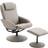 Homcom Adjustable Grey Armchair 98cm 2pcs