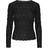 Pieces Lola Long Sleeved Top - Black