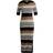 HUGO BOSS Etanah Structured Stripe Dress - Multicolour