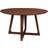 House Nordic Hellerup Dark Brown Spisebord 137cm