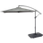 GardenCo Cantilever Banana Parasol with Bases and Cover 300cm