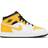 NIKE Air Jordan 1 Mid GS - White/Black/University Gold