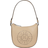 Karl Lagerfeld K Circle Perforated Moon Shoulder Bag - Sand