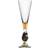 Orrefors Nobel The Sparkling Devil Dark Grey Champagneglas 19cl