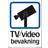 Systemtext Decal Tv/Video Surveillance 210x148mm