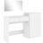 vidaXL Set White Toiletbord 39x80cm 3stk