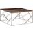 Homie Silver Solid Wood Coffee Table